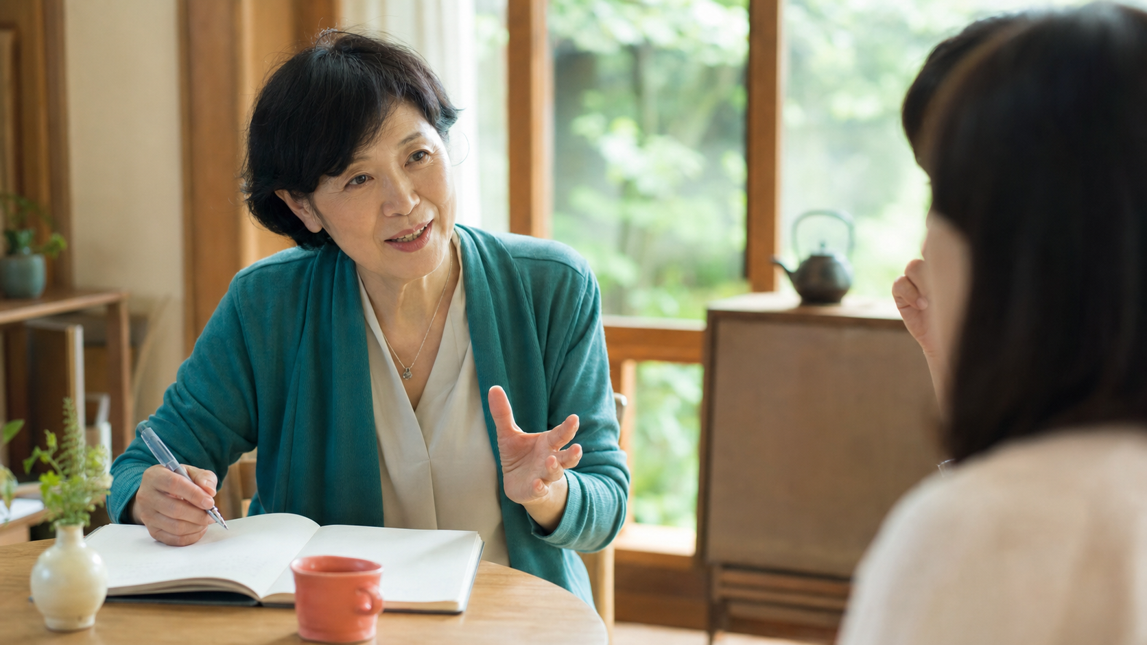 認知脳活性アドバイザーとして学びを自分の言葉で伝える女性